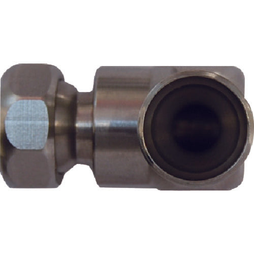 ヒルトライン　ステンレス製クーラントホース（１／４ホースシステム）用ジョイント　Ｌ型ボールジョイント　1WV-1K　1 個