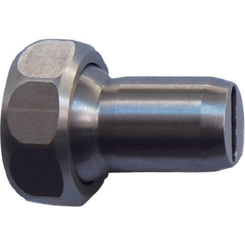 Hiltline Stainless Steel Coolant Hose (1/4 Hose System) Round Nozzle Slit Hole Width 7.0 x Thickness 2.0 x Number of Holes 1 (Adjusting Nut Included) 1DU-72 1 pc