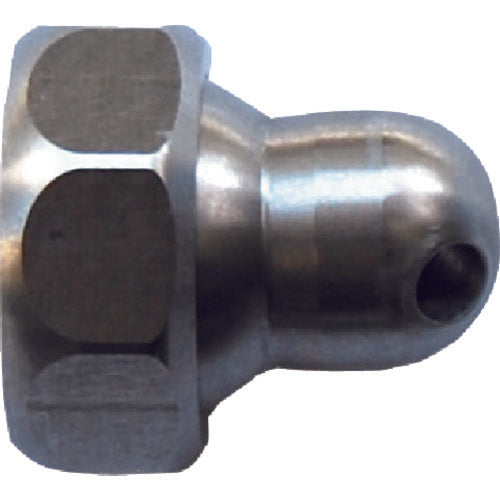 ヒルトライン　ステンレス製クーラントホース（１／４ホースシステム）用６０°丸ノズル　Φ３．０ショート×穴数１（アジャストナット入り）　1DU-60EK　1 個