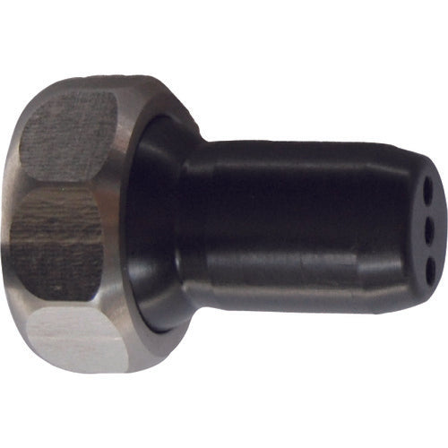 Hiltline Resin round nozzle for stainless steel coolant hose (1/4 hose system) Φ1.6 x 3 holes (with adjustment nut) KU-1DU-3-16 1 piece
