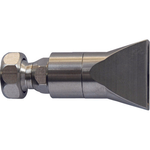 ヒルトライン　ステンレス製クーラントホース（１／４ホースシステム）用フレアノズル　ワイドジェット　幅２０×厚み２．５　1DU-SL-SS　1 個