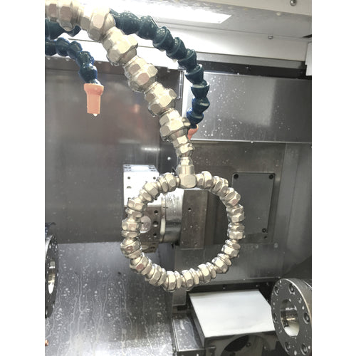 Hiltline Circle Shower Nozzle Set for Stainless Steel Coolant Hose (1/4 Hose System) 1GS-R 1 S