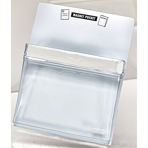 TRUSCO Magnetic Pocket A6 White MGP-A6-W 1 sheet