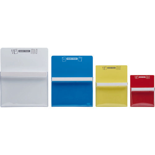 TRUSCO Magnetic Pocket A6 White MGP-A6-W 1 sheet