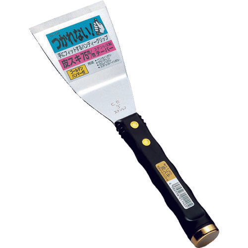 JINSAKU Leather Scraper with Hammer 75mm Taper 1140 1 piece