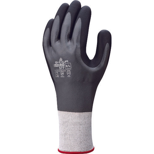 SHOWA Cut-Resistant Gloves No. 577 Duracoil 577 Gray S Size No. 577-S 1 Pair