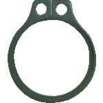 TRUSCO Snap Ring for Shafts Stainless Steel Size S-9 17 Pieces B90-0009 1 PK
