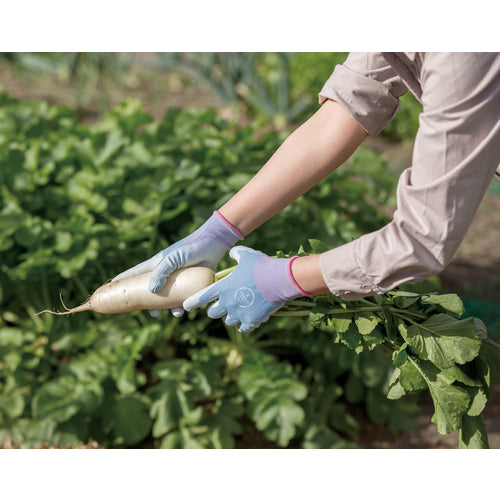 トワロン　ウレタン背抜き手袋　快適背抜き３本指先強化３双組　Ｌ　（３双入）　858-L　1 袋