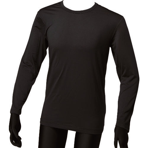 TRUSCO [Sold out and discontinued] Fleece-lined long-sleeve innerwear, crew neck, 3L, TBCN-3L, 1 unit