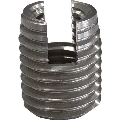 TRUSCO Enzato [[R lower]] 302SUS split groove M5 P0.8 L10 302SUS-M5-P0.8-2DNS 1 PK