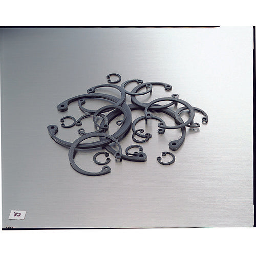 TRUSCO Snap Ring for Holes, Steel, Nominal Diameter R-22, Pack of 30, B33-0022, 1 PK