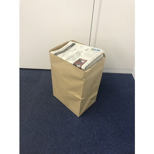 TRUSCO Newspaper and Magazine Collection Bags Size 300 x 210 x 440 mm 25 pieces No handles NPBP 1 bag