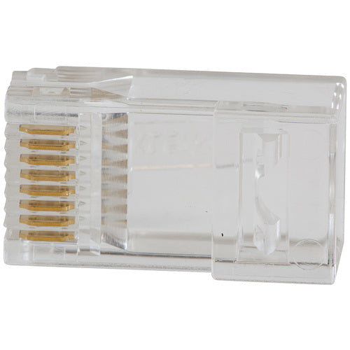 ＫＬＥＩＮ　Ｐａｓｓ−Ｔｈｒｕモジュラープラグ　ＲＪ４５　ＣＡＴ５Ｅ（１０個入り）　VDV826728A　1 PK