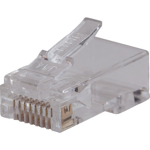 ＫＬＥＩＮ　Ｐａｓｓ−Ｔｈｒｕモジュラープラグ　ＲＪ４５　ＣＡＴ６（１０個入り）　VDV826729A　1 PK