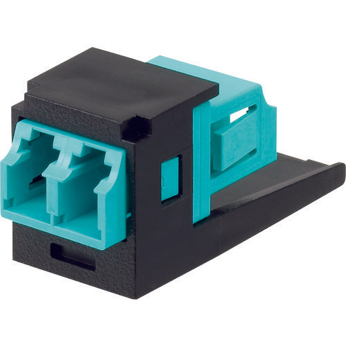 PANDUIT Fiber Optic LC Adapter Module Duplex OM4 CMDSAQLCZBL CMDSAQLCZBL 1 piece