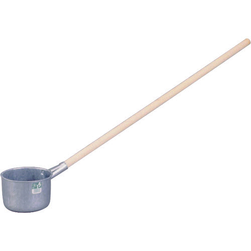 HISIES Galvanized Steel Ladle #15 with Wooden Handle TBS-15M 1 pc