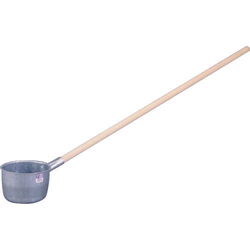 HISIES Galvanized Steel Ladle #20 with Wooden Handle TBS-20M 1 pc