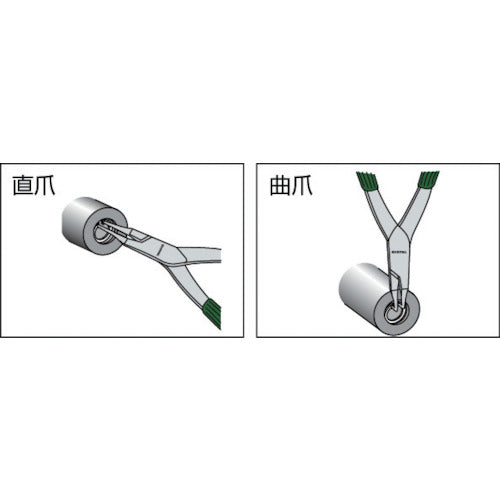 TRUSCO 스냅 링 구멍 용 스테인리스 호칭 직경 R-24 8 개입 B91-0024 1 PK