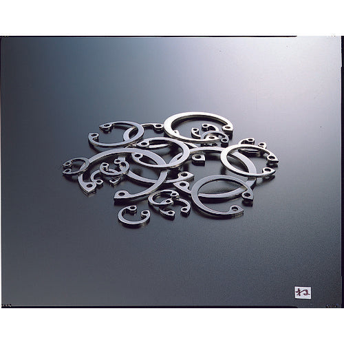 TRUSCO Snap Ring for Holes Stainless Steel Nominal Diameter R-36 Pack of 4 B91-0036 1 PK