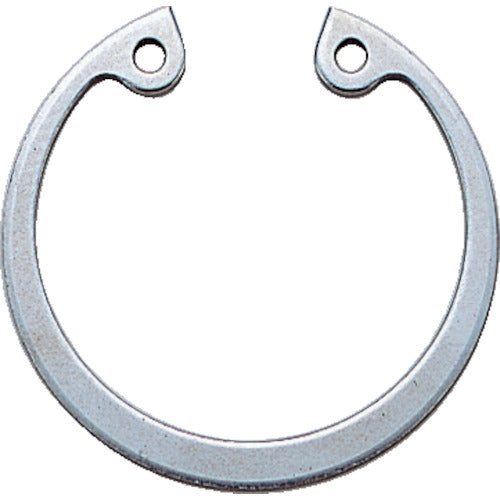 TRUSCO Snap Ring for Holes Stainless Steel Nominal Diameter R-37 3 Pieces B91-0037 1 PK