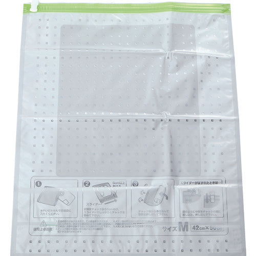 ＴＲＵＳＣＯ　手押し圧縮袋　Ｓサイズ　幅３０ｃｍＸ深さ４２ｃｍ　２枚入　TASB-3042　1 袋