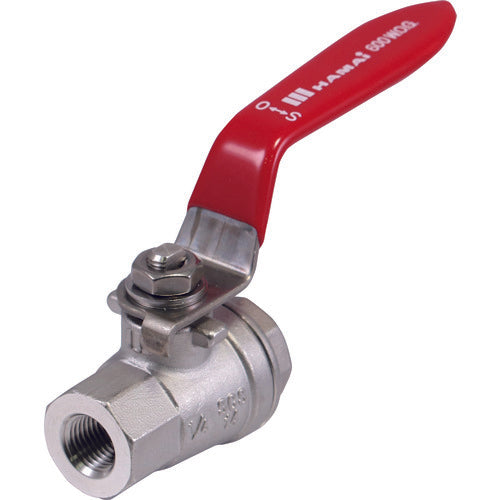 Hamai Stainless Steel Oil-Free Ball Valve (Full Bore) Nominal Diameter A8 TSS-30-08RC 1 pc