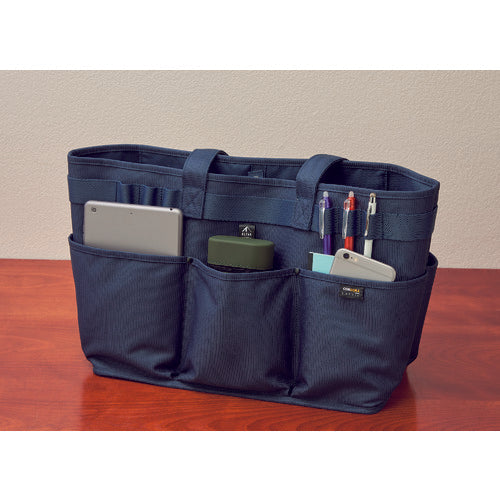 LIHIT Tool Bag Horizontal Type Navy A7750-11 1 pc
