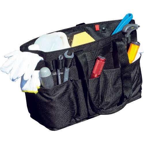 LIHIT Tool Bag Horizontal Type Black A7750-24 1 pc