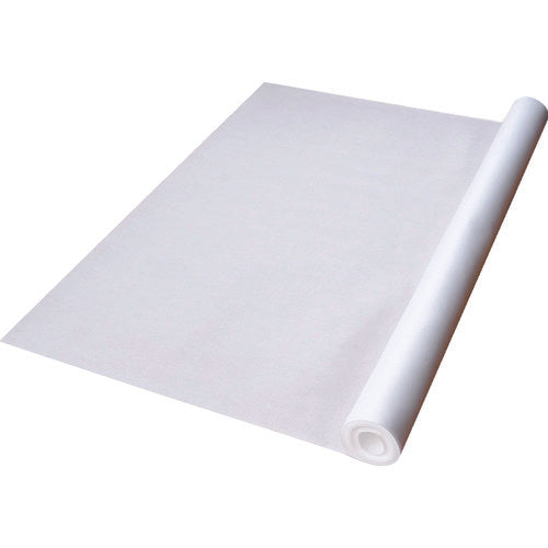 TRUSCO Silica Clean Sheet for Packaging, Non-Woven Fabric Type, White, Width 90cm x 5m, Thickness approx. 0.8mm, TSCS-905-W, 1 Roll