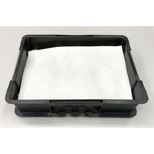 TRUSCO Silica Clean Sheet for Packaging, Non-Woven Fabric Type, White, Width 90cm x 5m, Thickness approx. 0.8mm, TSCS-905-W, 1 Roll