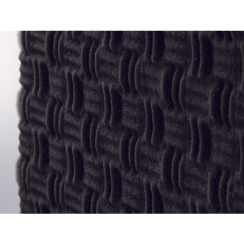 TRUSCO wall sound absorbing panel 450 x 450, thickness approx. 30 mm, KP-4545, 1 sheet