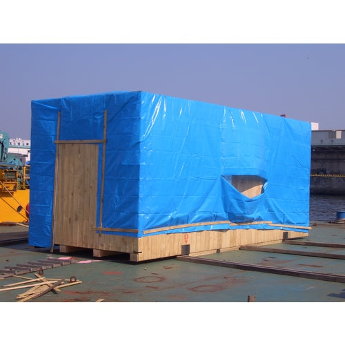 TRUSCO Fireproof Blue Sheet #2500 1.8m x 50m Roll BSR-18500R 1 Roll