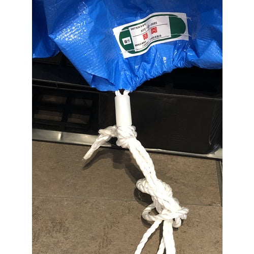 TRUSCO Blue Sheet Cappy Box Type Flame Retardant Length 500 Width 500 Height 1000 TBC-5001000H 1 Sheet