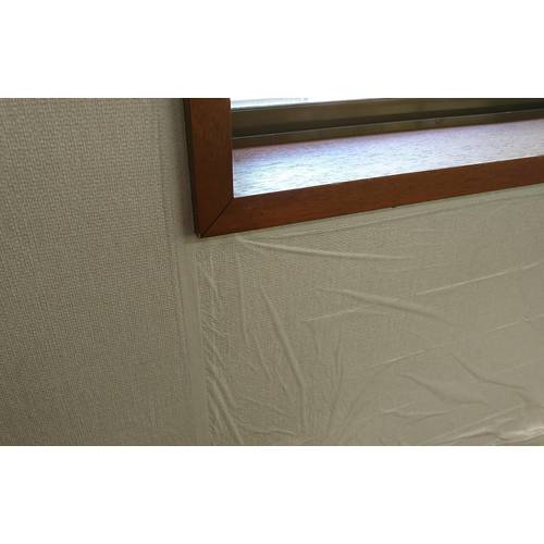 ＴＲＵＳＣＯ　紙コロナマスカー　建築用　紙テープ幅１５ｍｍ　シート幅５５０ｍｍ　長さ３５ｍ　PMA550-1535　1 巻