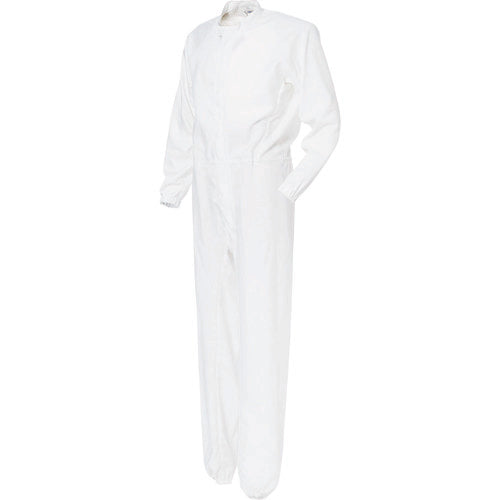 Midori Anzen Clean Suit Verdexcel VEYS120 White SS VEYS120-W-SS 1 Set