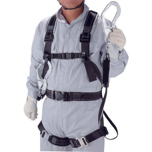 토요 세프티 풀 하네스형 권취식(소형) 타입 1 더블 랜야드 NO.FGH-133W 1개