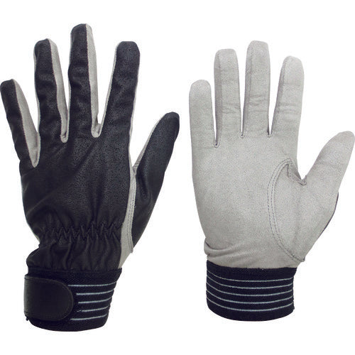 Midori Anzen Synthetic Leather Gloves PU Win Gloves Nanofiber S 1 pair PU-WINGLOVE-NF-S 1 pair