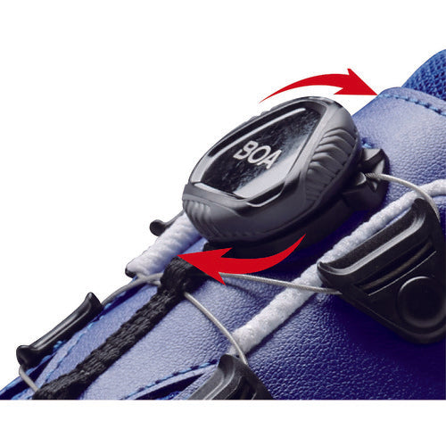 Midori Anzen Boa System Little Toe Protection Professional Sneakers PF-117Boa Blue 28.0cm PF-117BOA-BL-28 1 pair