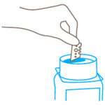 Martór Replacement Blade Storage Bottle 9810 9810 1 piece