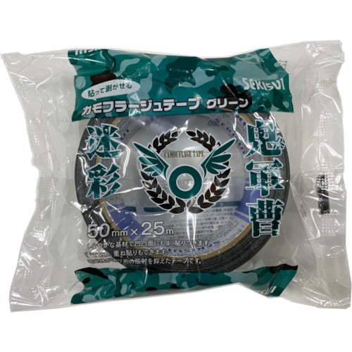Sekisui camouflage tape RIKU 50mm x 25m N738OD3 1 roll