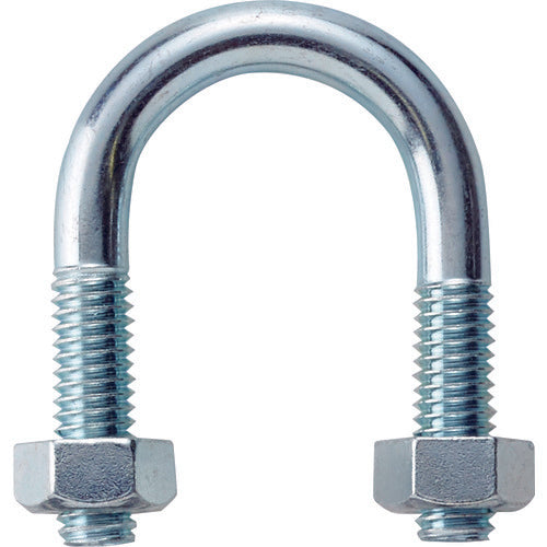 TRUSCO SGP용 U볼트 3가 유니클로 호칭 직경 10A 나사 직경 M6 TSGP2-BTM6-10A 1개