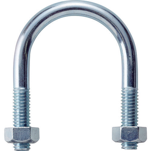 ＴＲＵＳＣＯ　ＳＧＰ用Ｕボルト　三価ユニクロ　呼び径２０Ａ　ねじ径Ｍ６　TSGP2-BTM6-20A　1 個