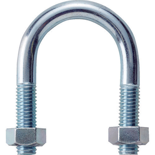 ＴＲＵＳＣＯ　ＳＧＰ用Ｕボルト　三価ユニクロ　呼び径２０Ａ　ねじ径Ｍ８　TSGP2-BTM8-20A　1 個