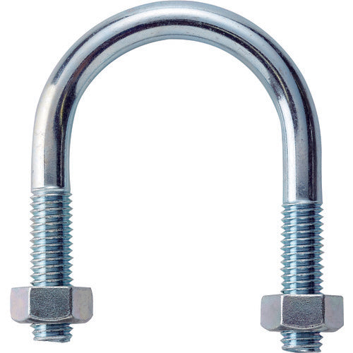 TRUSCO SGP U-Bolt Trivalent Nickel Nominal Diameter 25A Thread Diameter M8 TSGP2-BTM8-25A 1 pc