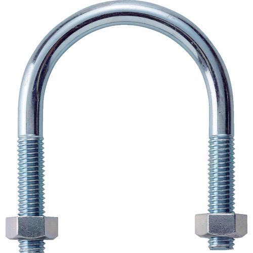 ＴＲＵＳＣＯ　ＳＧＰ用Ｕボルト　三価ユニクロ　呼び径３２Ａ　ねじ径Ｍ８　TSGP2-BTM8-32A　1 個