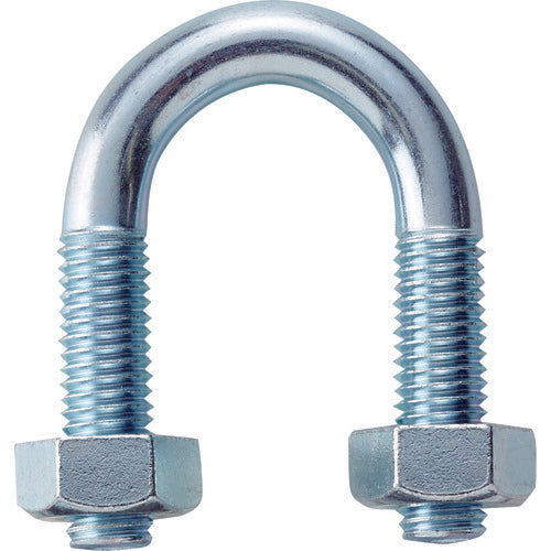 TRUSCO SGP용 U볼트 3가 유니클로 호칭 직경 15A 나사 직경 M10 TSGP2-BTM10-15A 1개