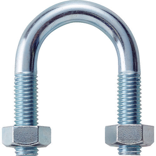 TRUSCO SGP용 U볼트 3가 유니클로 호칭 직경 20A 나사 직경 M10 TSGP2-BTM10-20A 1개