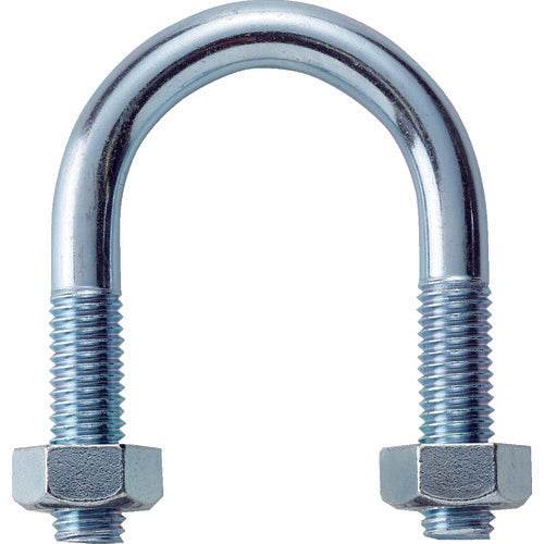 TRUSCO SGP용 U볼트 3가 유니클로 호칭 직경 25A 나사 직경 M10 TSGP2-BTM10-25A 1개