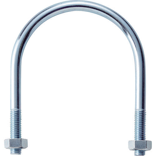 TRUSCO SGP용 U볼트 3가 유니클로 호칭 직경 80A 나사 직경 M10 TSGP2-BTM10-80A 1개