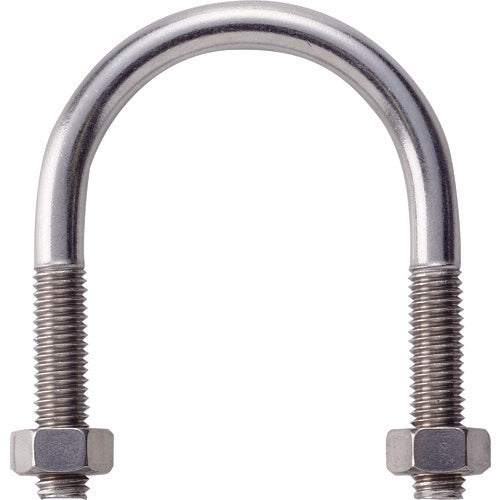 TRUSCO SGP U-Bolt SUS304 Nominal Diameter 32A Thread Diameter M8 TSGP-BTM8-32A-S 1 pc